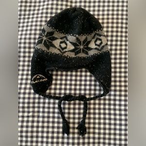Dakine knit ear-muff hat w/fleece lining
